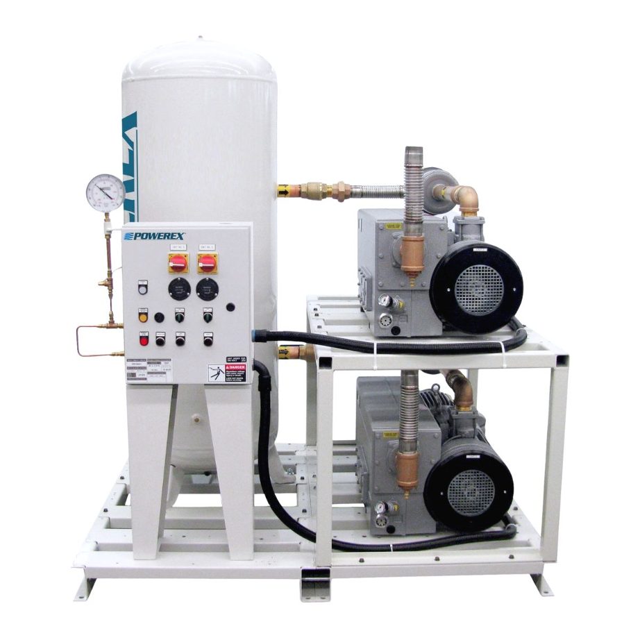 Bomba de Vacío Médico Powerex | Tecnología de Paletas Lubricadas | NFPA 99 1