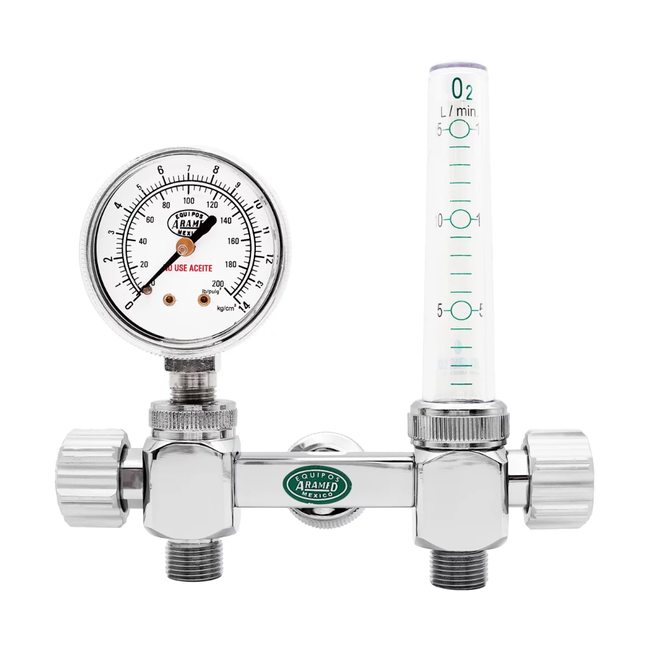Dosificador Mixto para Oxígeno Conexión Aramed : AGA 2