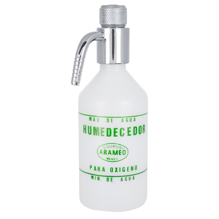 Humedecedor con Frasco Aramed Conexión Europea R 3:8 BSP 24