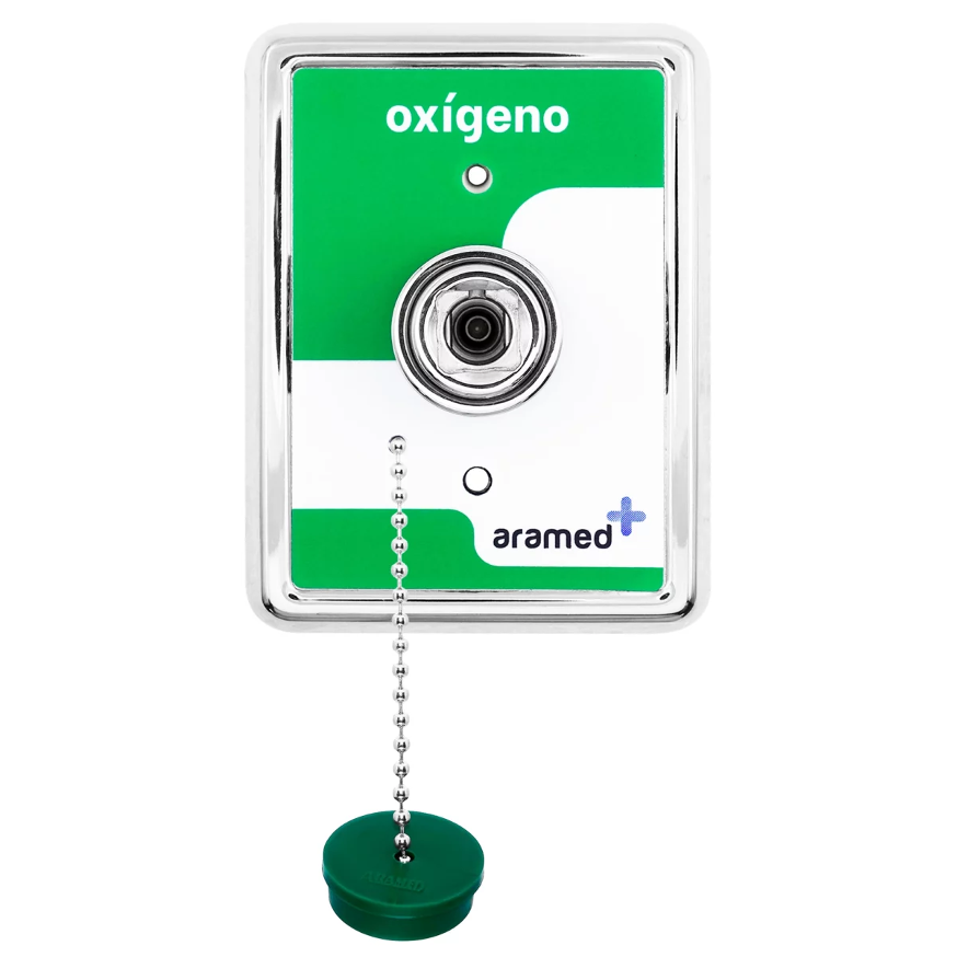 Toma de Oxígeno Aramed NFPA Conexión Aramed : AGA 6