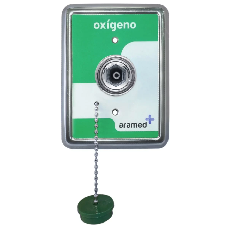 Toma de Oxígeno Aramed NFPA Conexión Puritan 3B