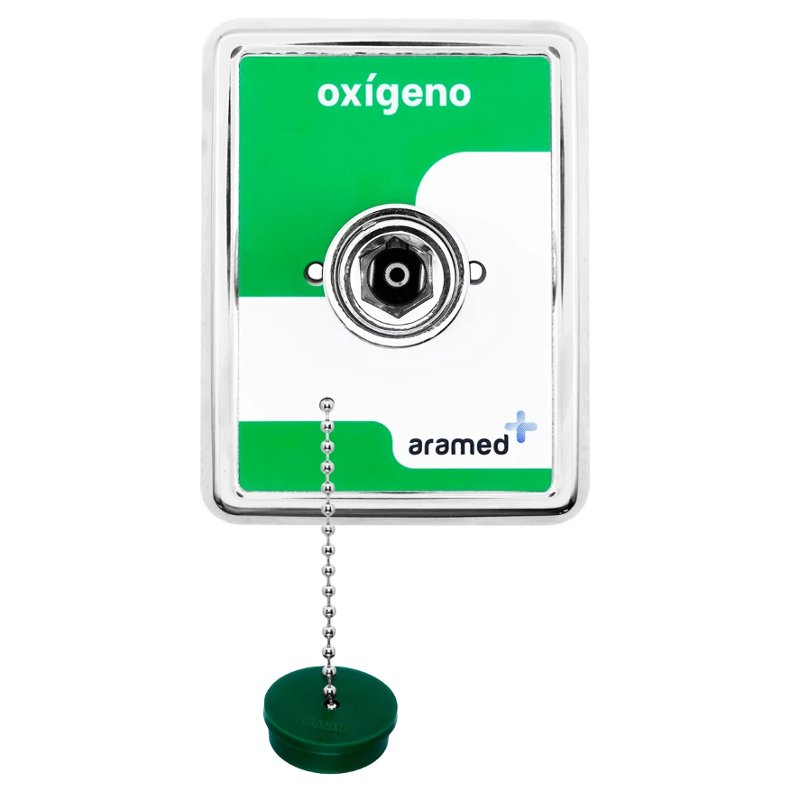 Toma de Oxígeno Conversión Aramed NFPA Conexión Puritan 4