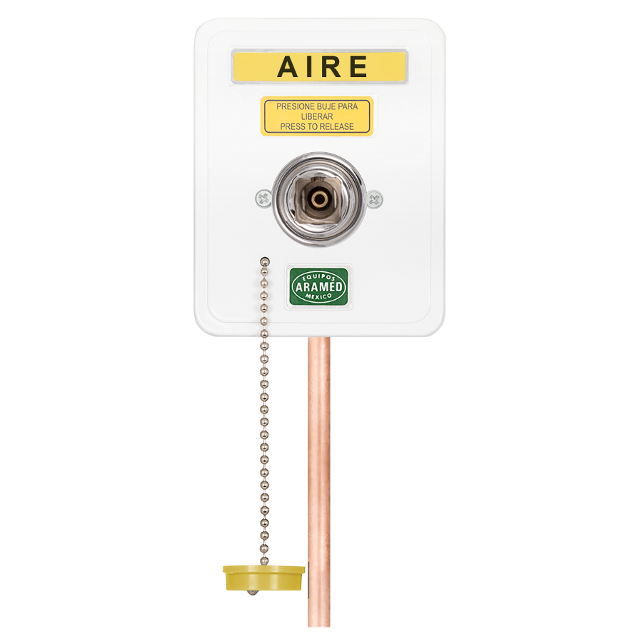 Toma de pared Aramed Clásica Aire Conexión Aramed 12
